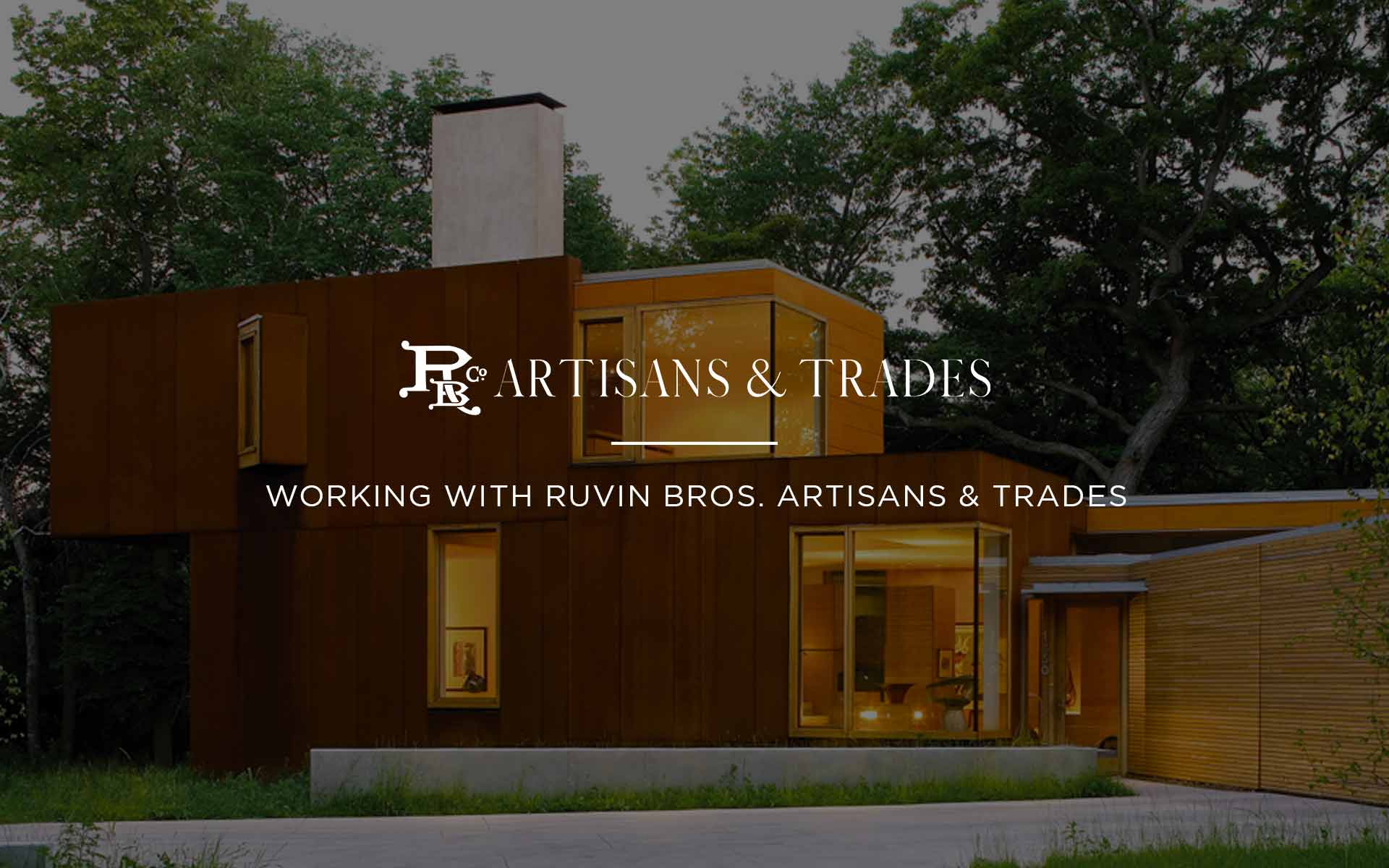 Working with Ruvin Bros. Artisans & Trades